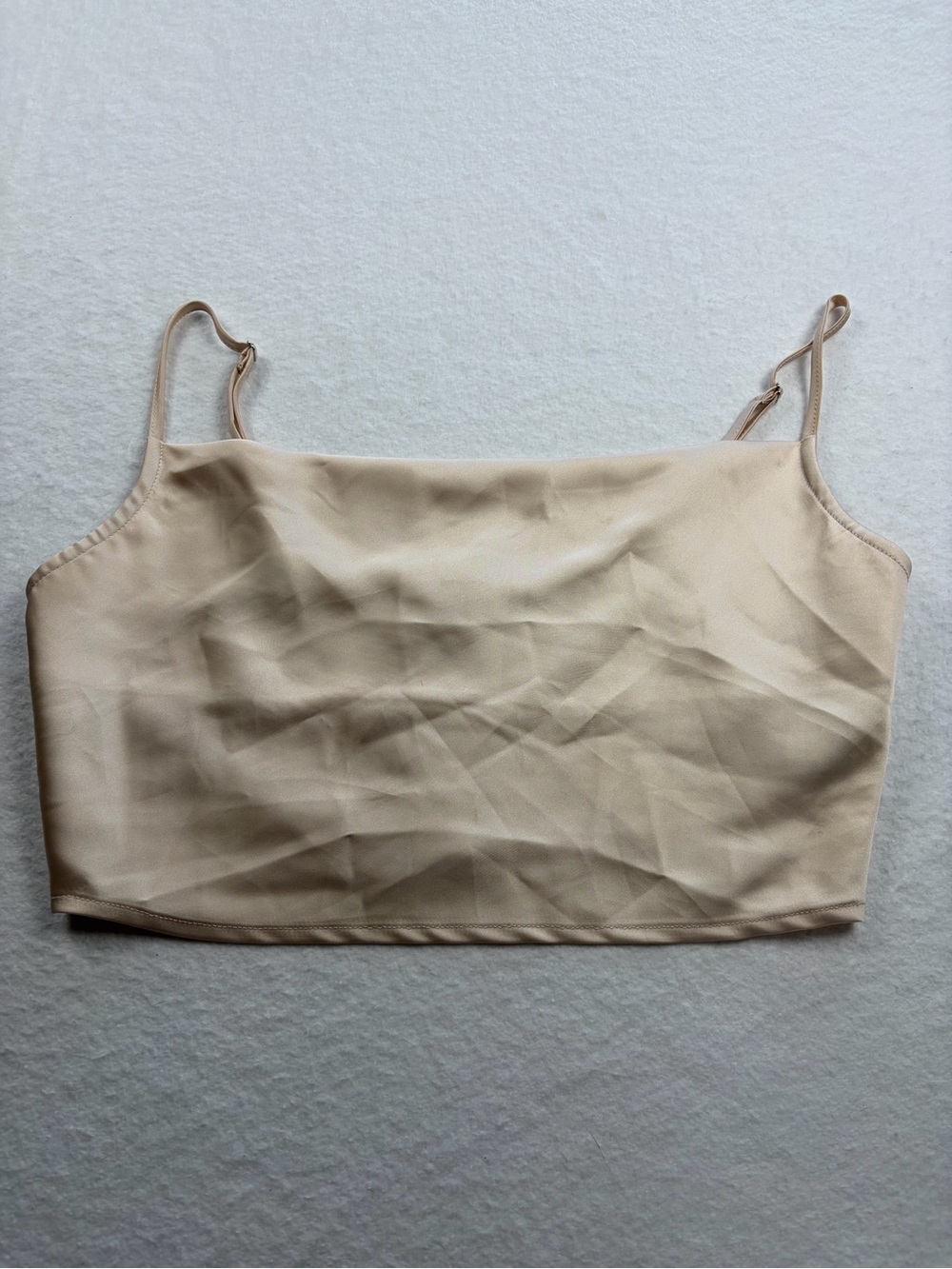 Forever 21 Neutral Tan Square-Neck‎ Cami